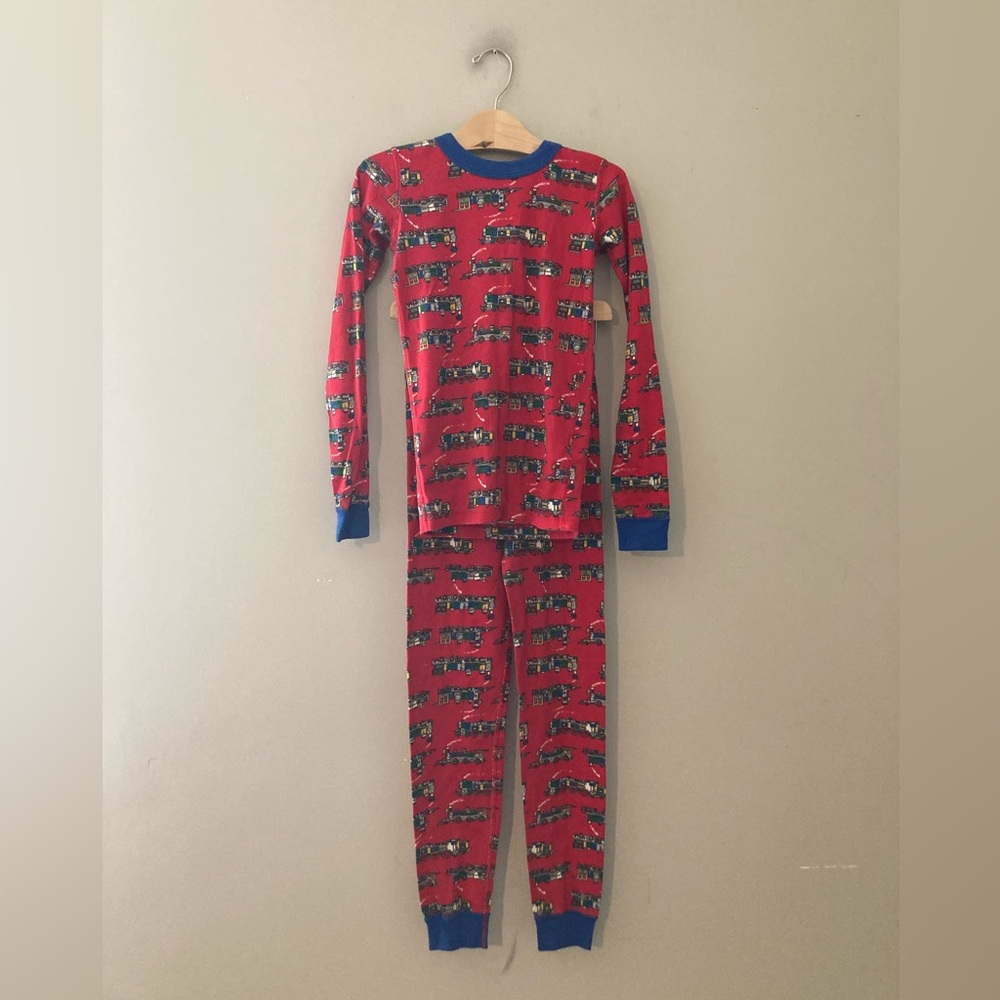 $16 ADD ON Hanna Andersson pajama set 10Y Kyte Baby Little Bum‎ Bums Wild Wawa